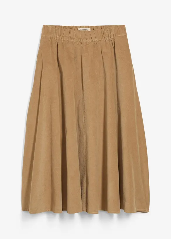 Corduroy rok van katoenmix, bonprix