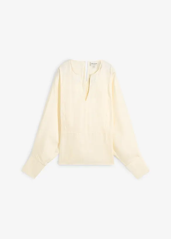 Licht glanzende bloouse in een viscosemix, bonprix