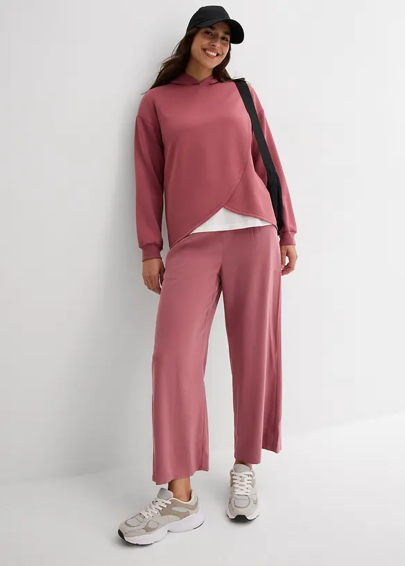Cropped broek van zachte viscose mix, bonprix