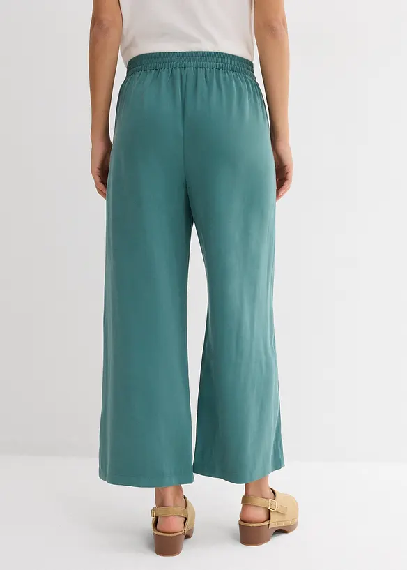 Cropped broek van zachte viscose mix, bonprix