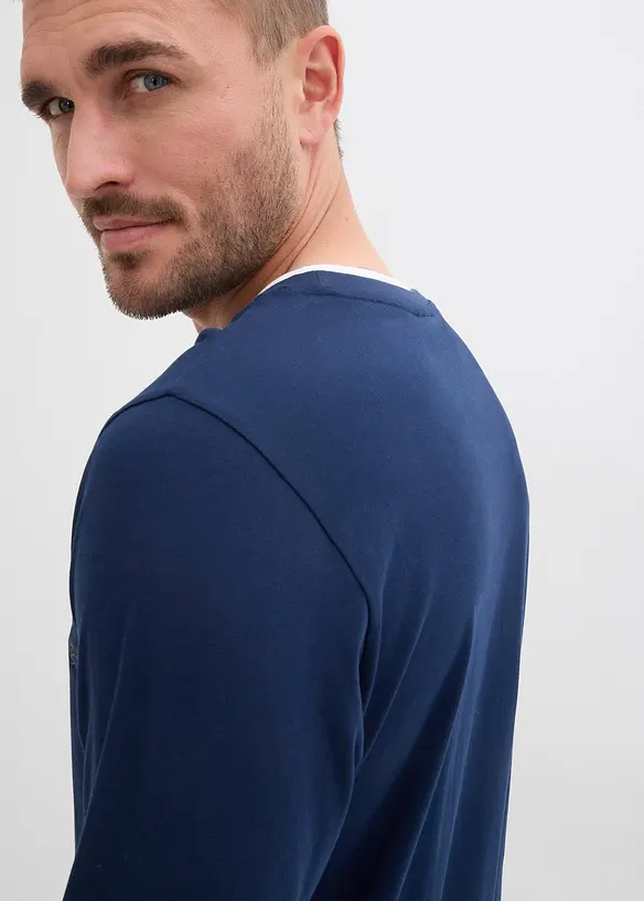 Longsleeve in 2-in-1 look, bonprix
