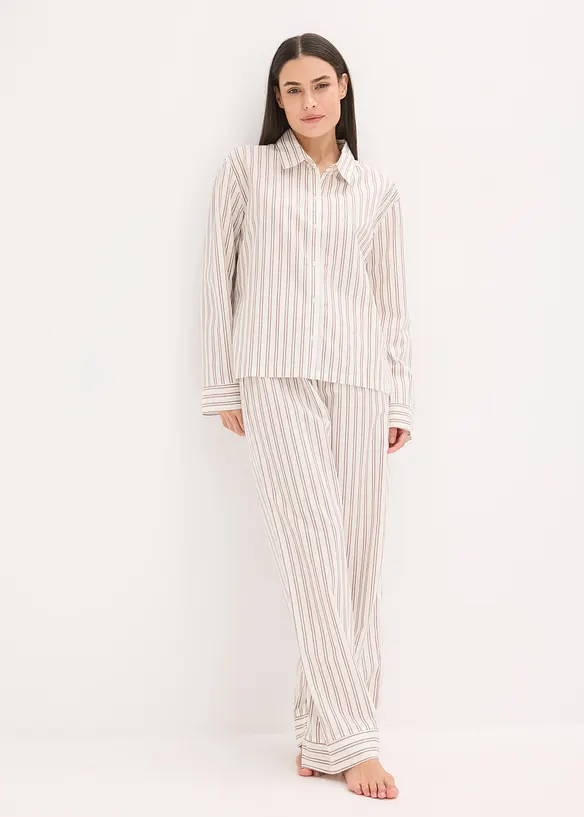 Huispak van geweven katoen, oversized, bonprix