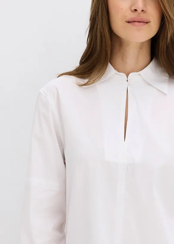 Oversized blouse met volumineuze mouwen, bonprix