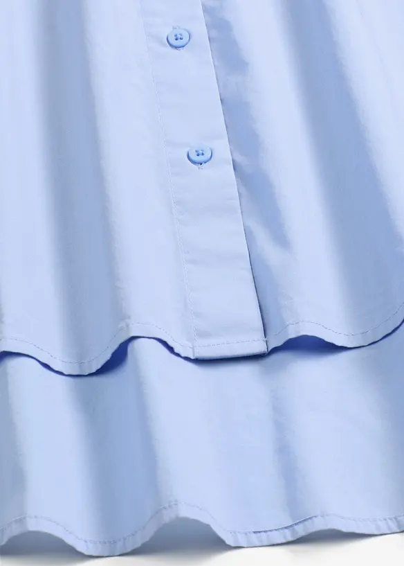 Overhemdblouse van katoen, bonprix