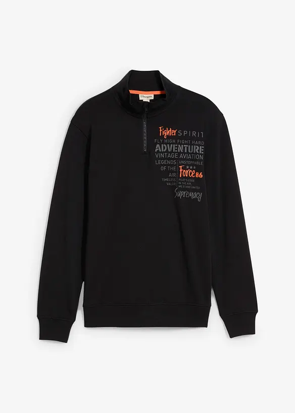 Troyer sweater van puur katoen, bonprix