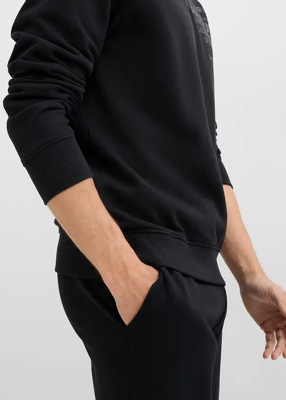 Troyer sweater van puur katoen, bonprix