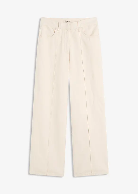 Twill broek van katoen, bonprix