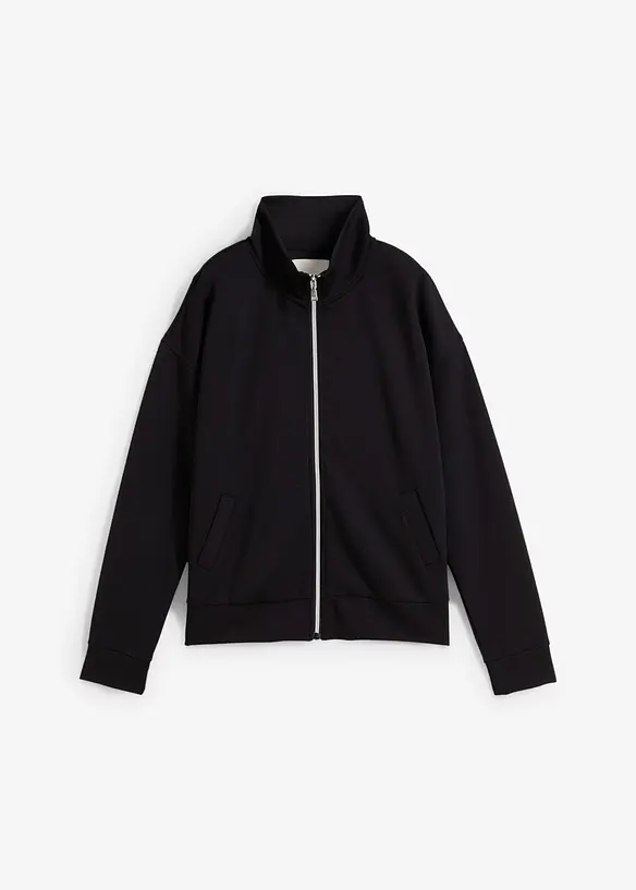 Oversized jas van viscose-mix, bonprix