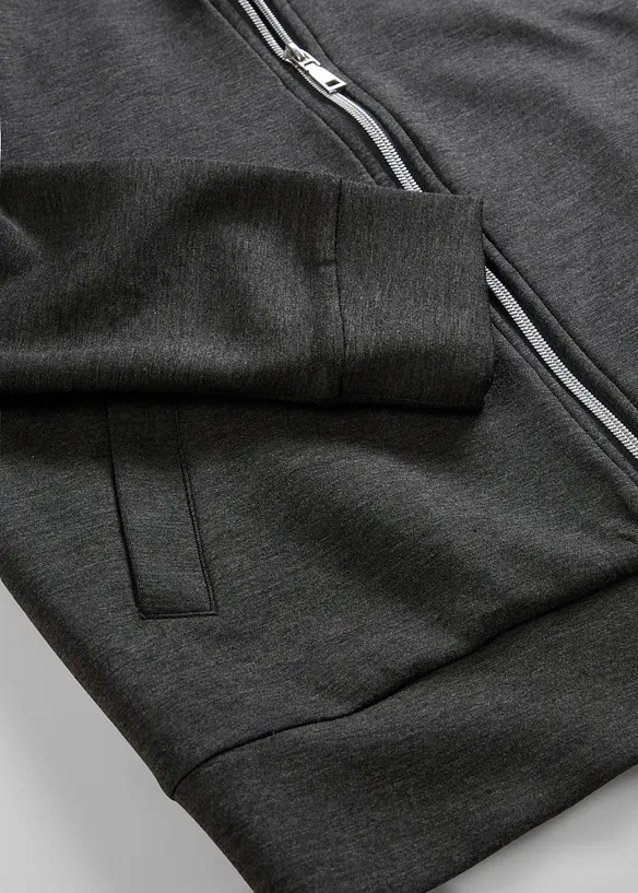 Oversized jas van viscose-mix, bonprix
