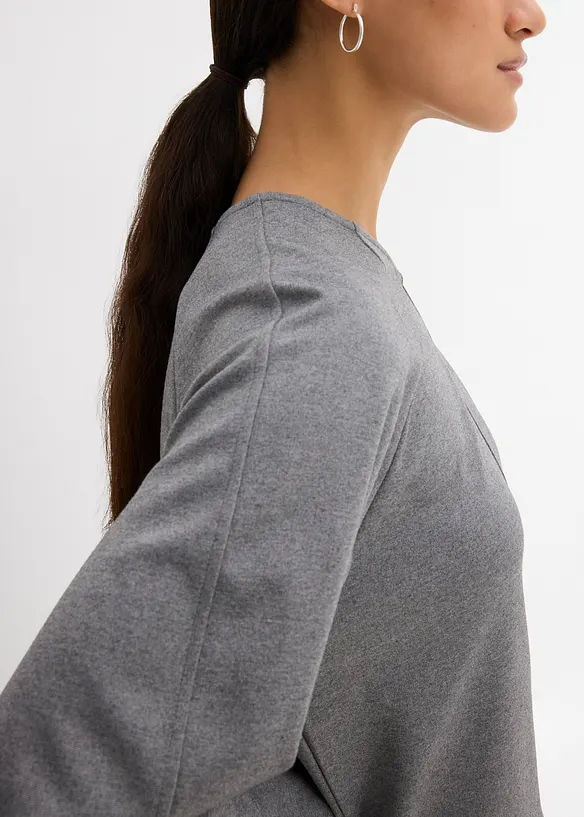 Longsleeve van comfortabel Punto di Roma, bonprix