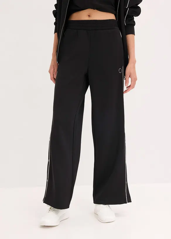 Joggingbroek met knopen, sneldrogend, bonprix