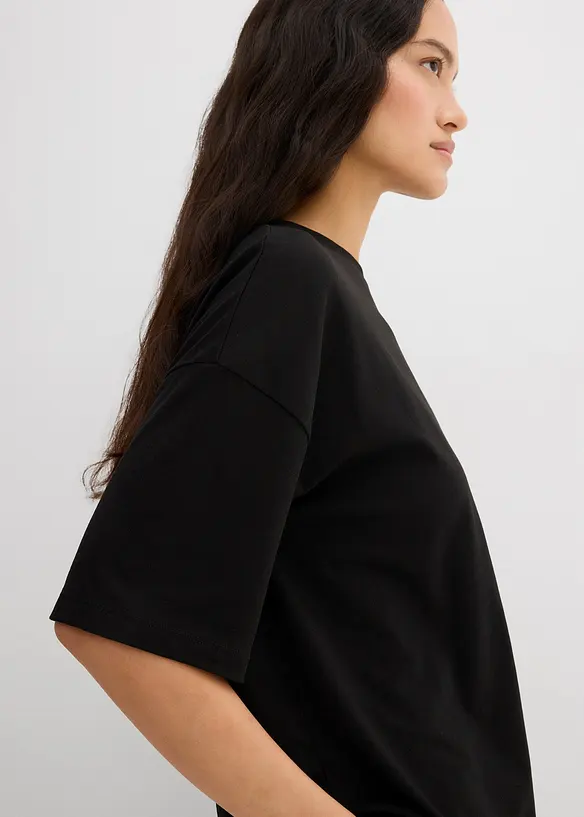 Oversized shirt van een katoenmix, bonprix
