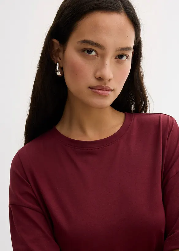 Oversized shirt van een katoenmix, bonprix