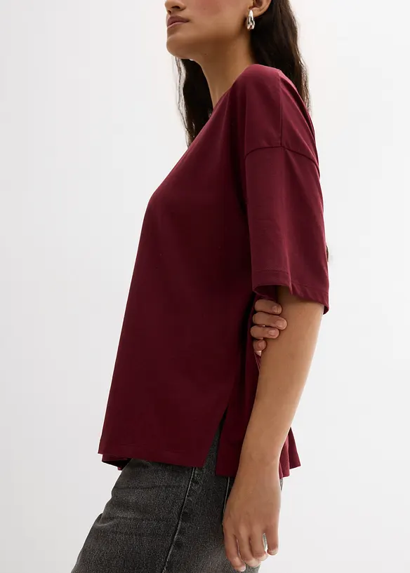 Oversized shirt van een katoenmix, bonprix