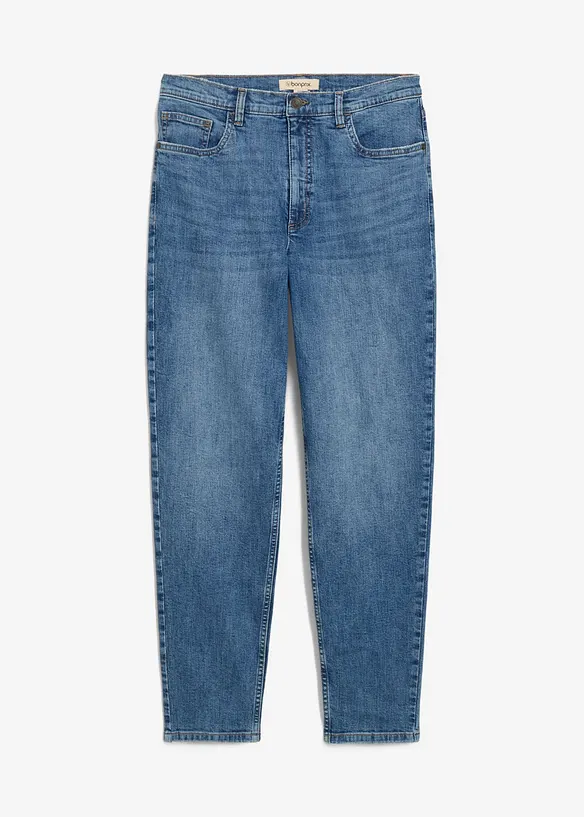 High waist mom jeans, cropped, bonprix