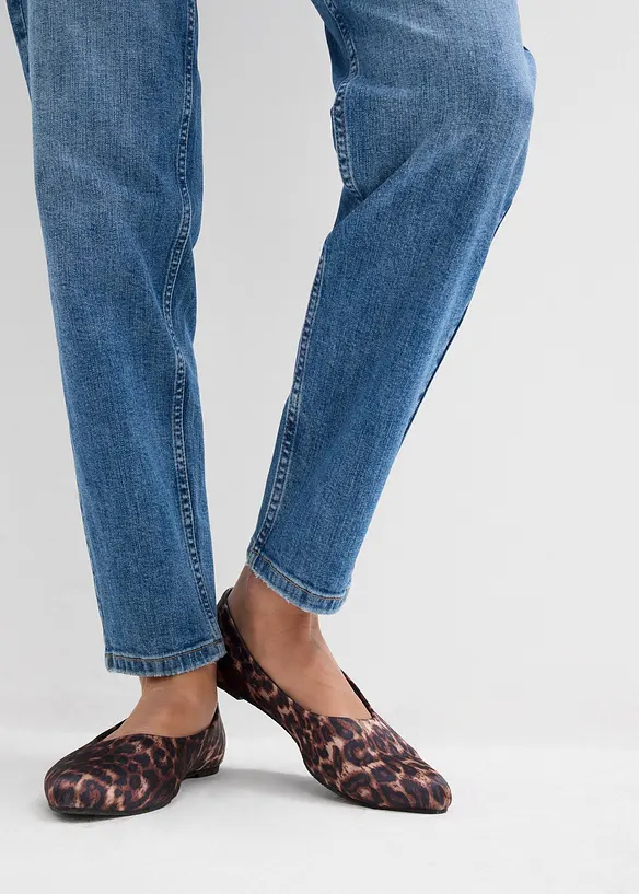 High waist mom jeans, cropped, bonprix