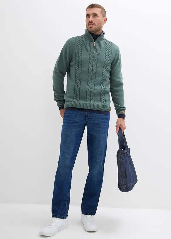 Stretch jeans, straight, bonprix