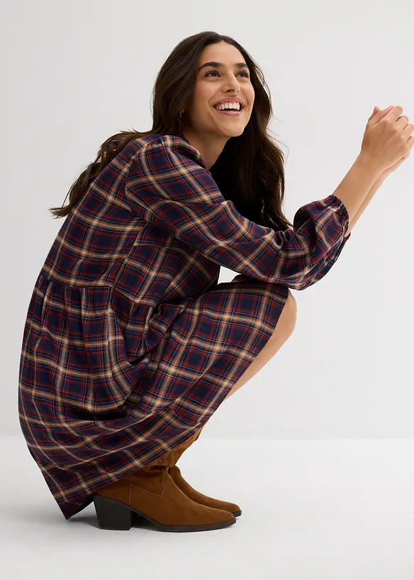 Jurk van zachte viscose, bonprix