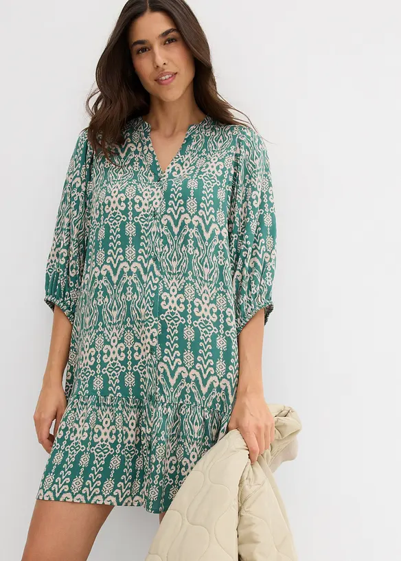 Tuniekjurk van zachte viscose, bonprix