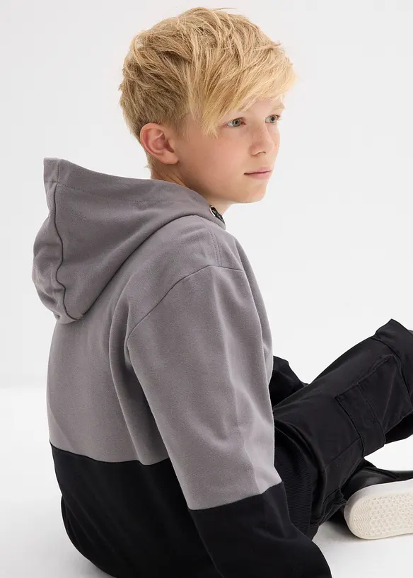 Jongens hoodie van biologisch katoen, bonprix