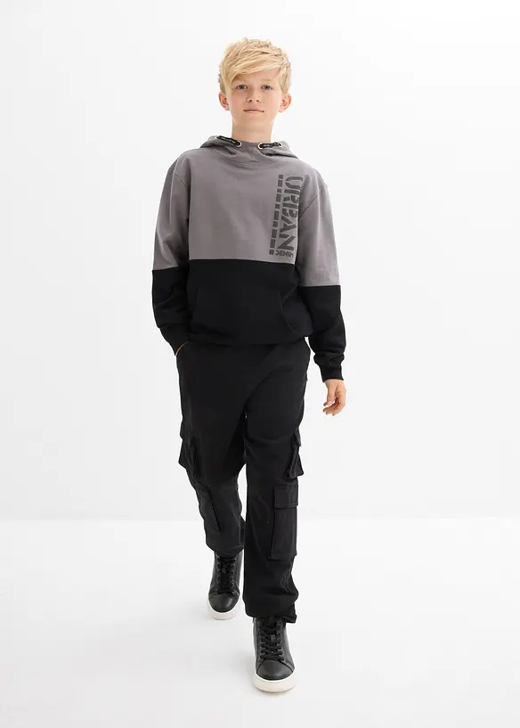 Jongens hoodie van biologisch katoen, bonprix