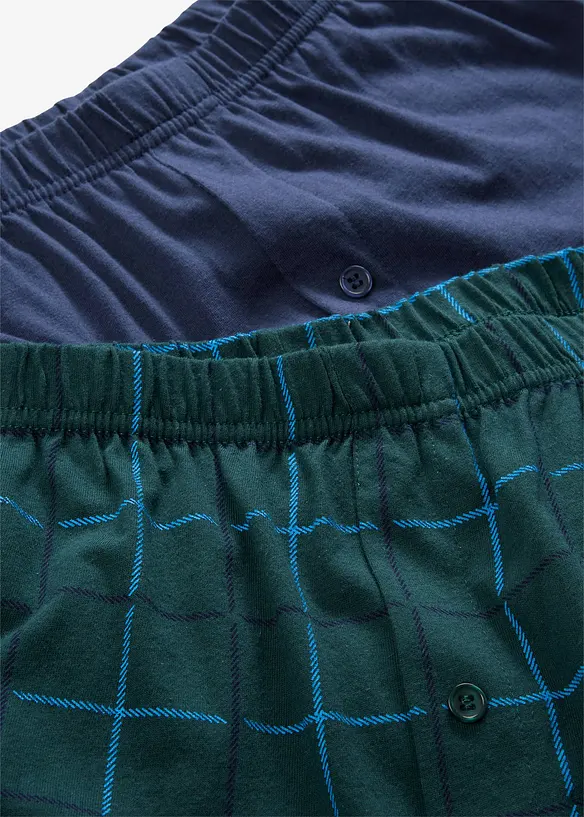 Wijde jersey van katoen boxershort (set van 3), bonprix