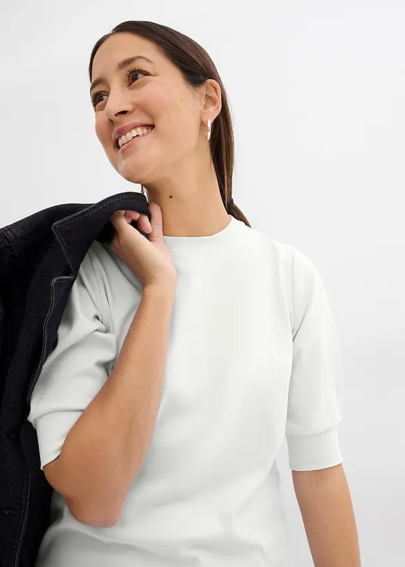 Shirt met pofmouwen, bonprix