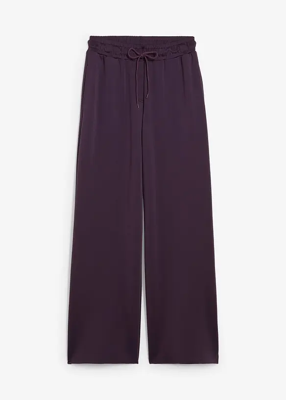 Jersey broek van stevige interlock, bonprix