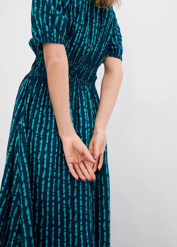 Midi jurk van zachte viscose, bonprix