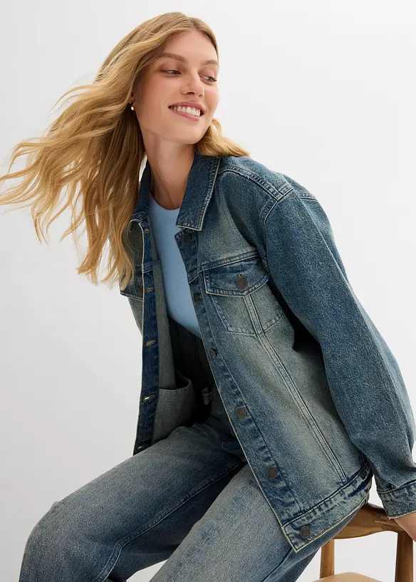 Spijkerjas, oversized, bonprix