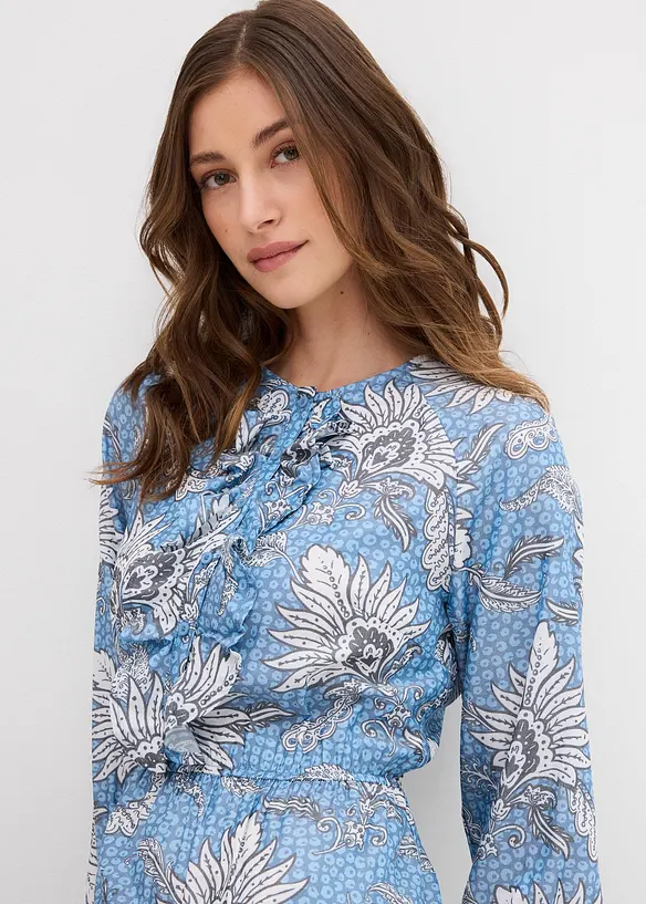 Maxi jurk in een soepele viscosemix, bonprix