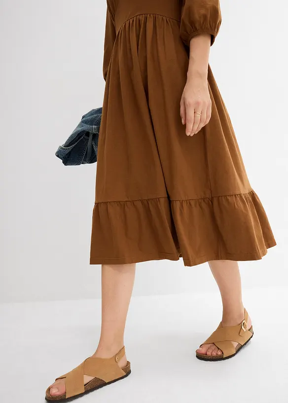 Jerseyjurk van puur katoen, bonprix