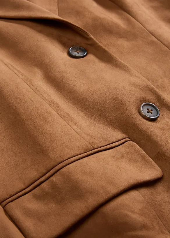 Blazer van imitatiesuède, bonprix