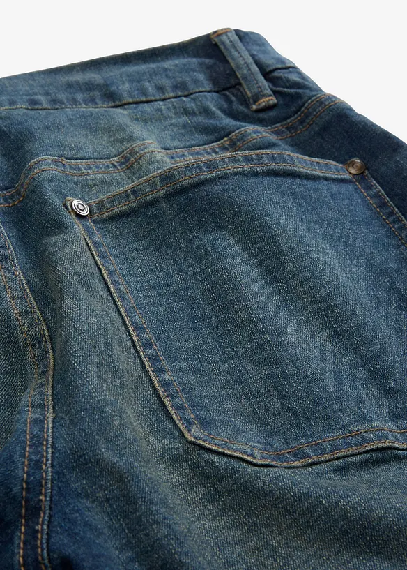 Flared jeans, mid waist, bonprix