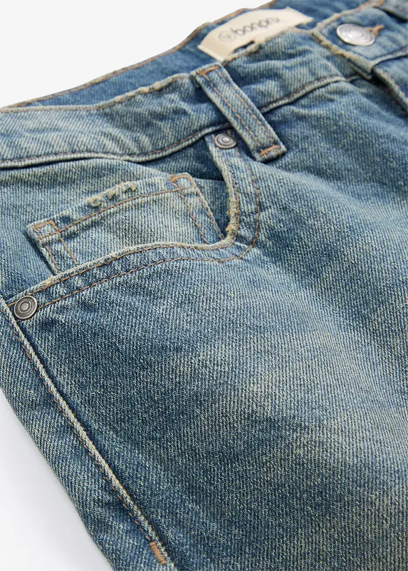 Wide leg jeans, high waist, bonprix
