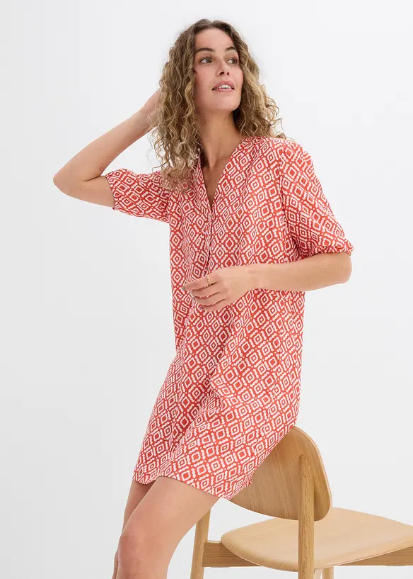 Tuniekjurk van soepele viscose, bonprix