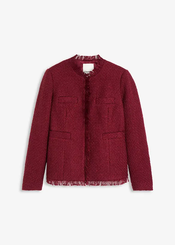 Bouclé jas, bonprix