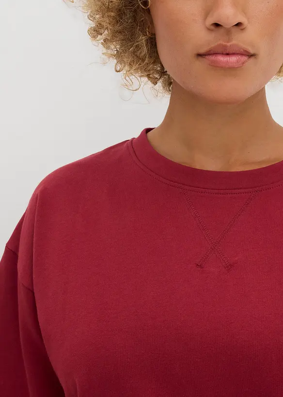 Lang shirt van biologisch katoen, bonprix