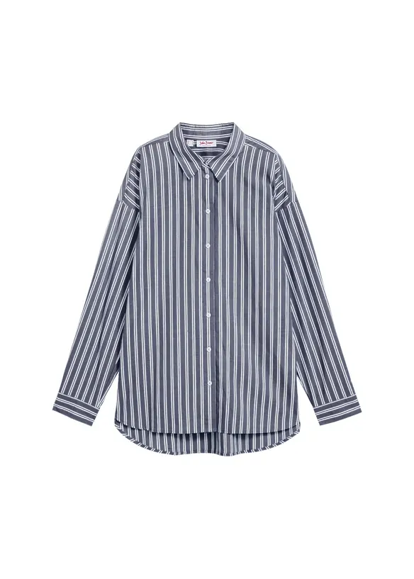 Oversized overhemdblouse, bonprix