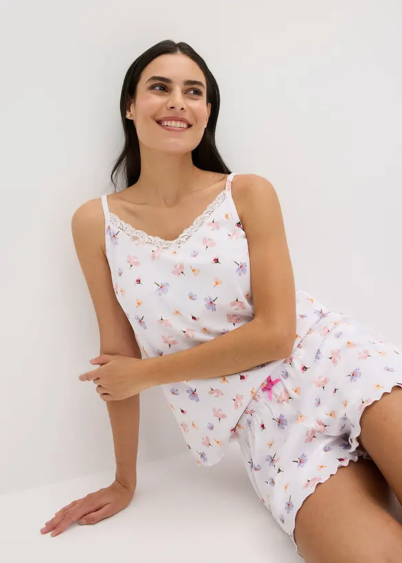 Geribde shortama (2-dlg.), bonprix