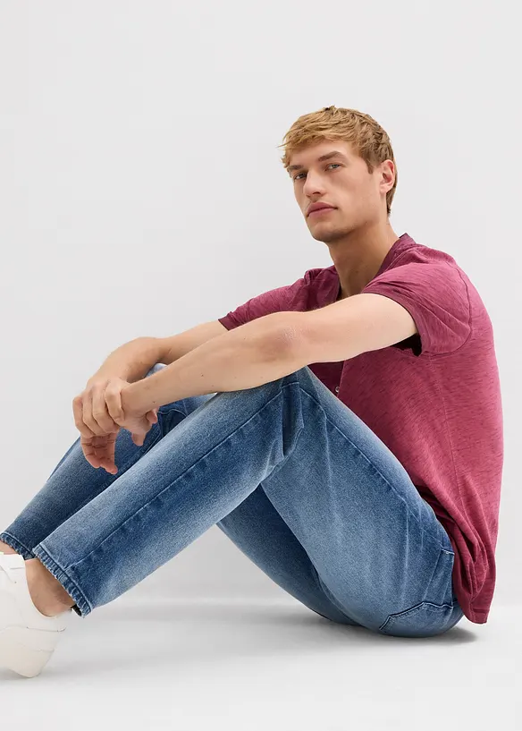 Regular fit stretch jeans, straight, bonprix