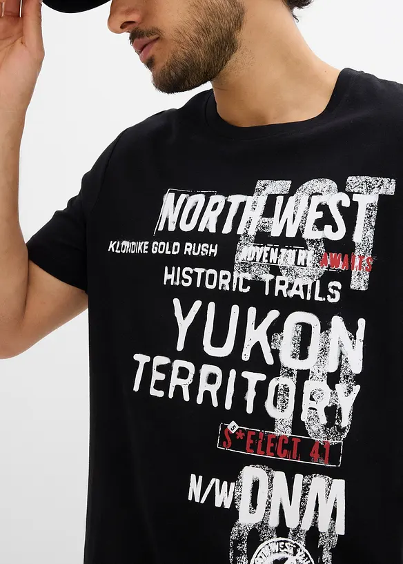 T-shirt van biologisch katoen, bonprix