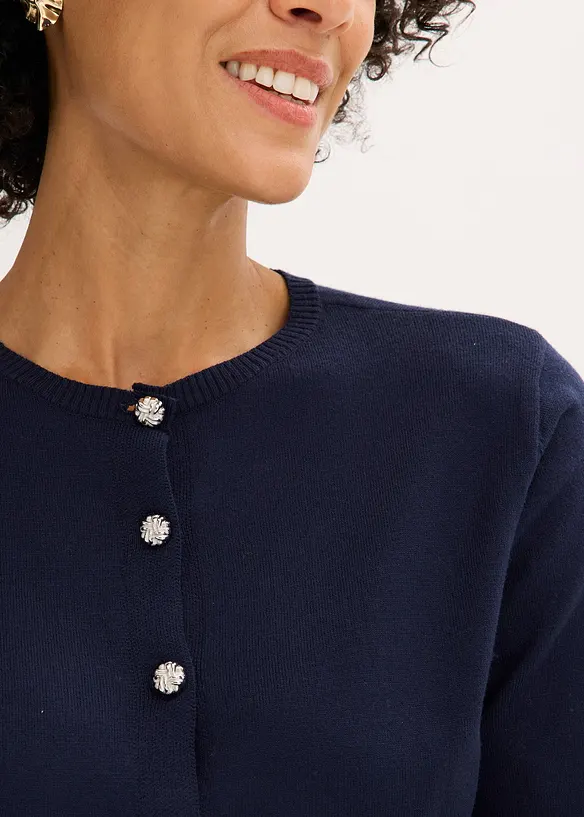 Vest met korte mouwen in een viscosemix, bonprix