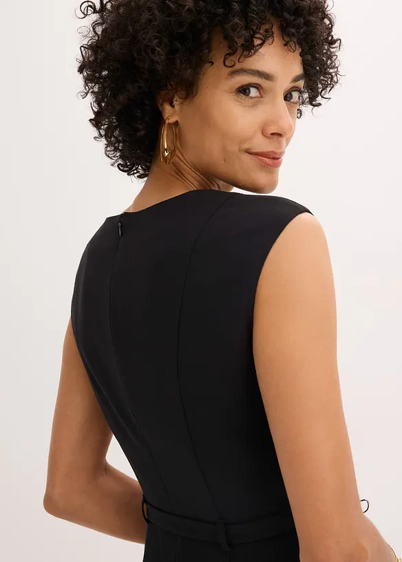 Jurk met riem (2-dlg.), bonprix