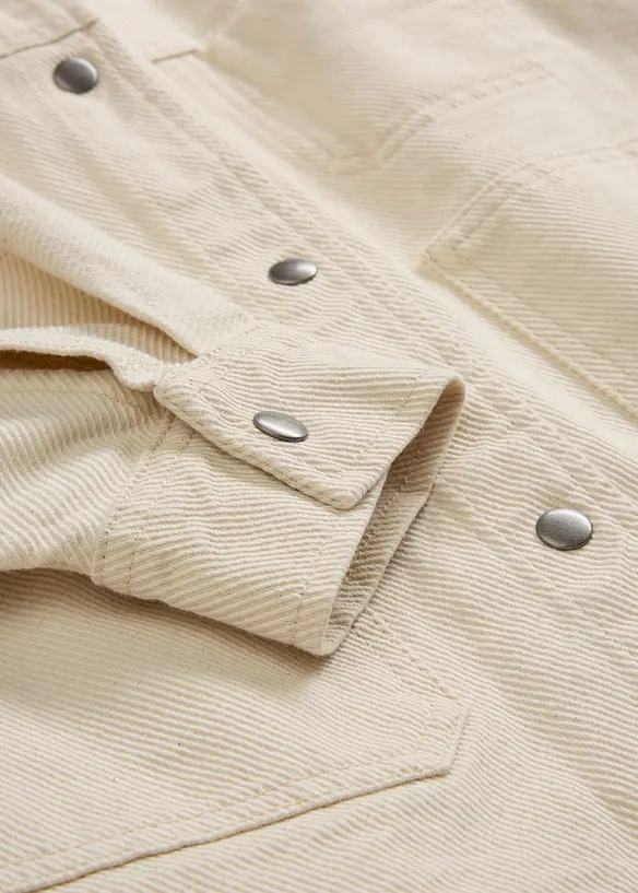 Twill jasje van puur katoen, bonprix