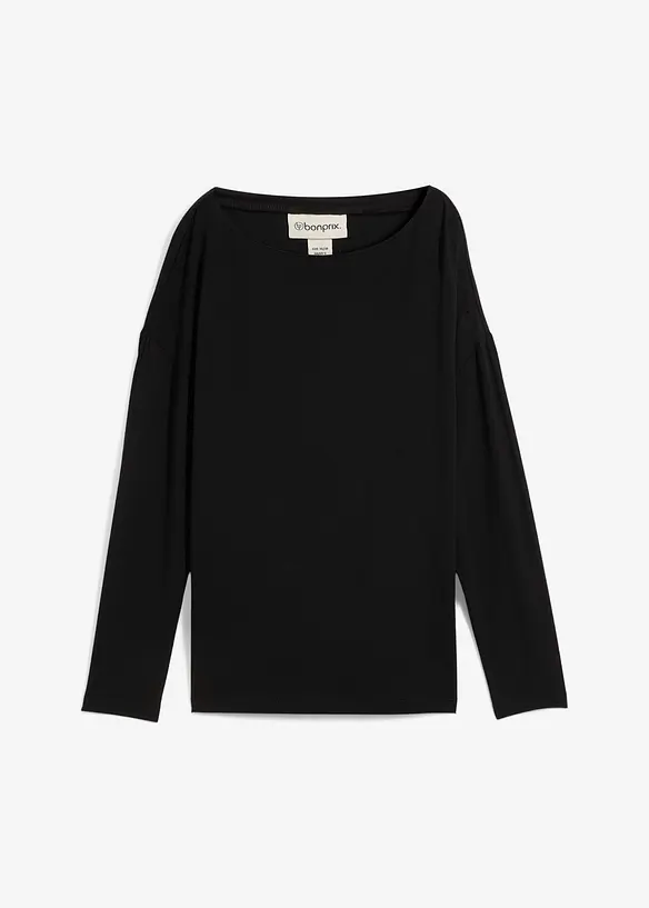 Longsleeve van viscosemix, bonprix