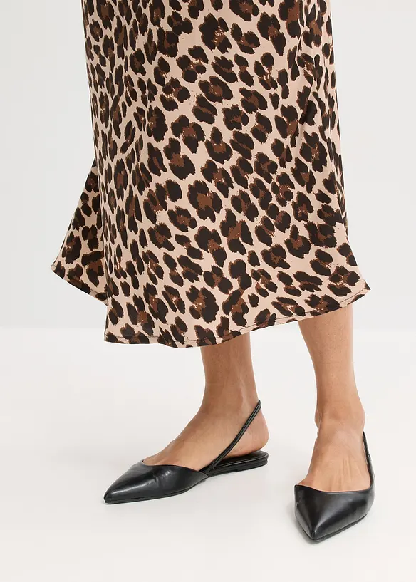 Midirok van soepelvallend satijn, bonprix