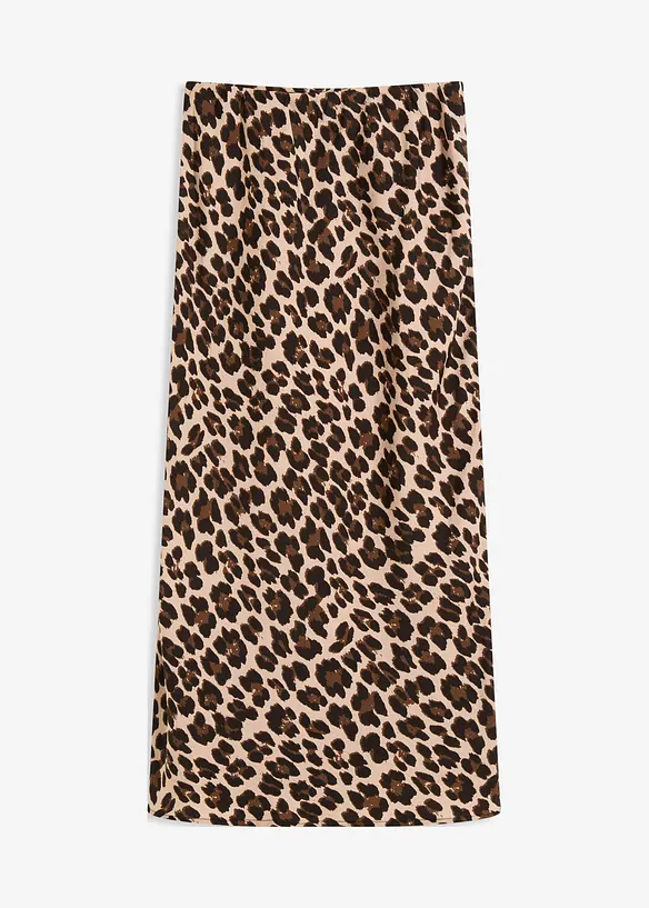 Midirok van soepelvallend satijn, bonprix