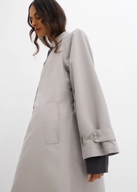 Losjes vallende trenchcoat, bonprix