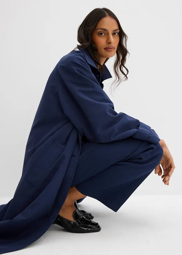 Losjes vallende trenchcoat, bonprix